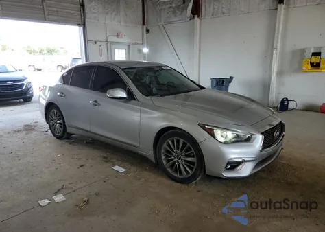2019 Infiniti Q50 Luxe from USA, damaged, VIN JN1EV7AR7KM591861